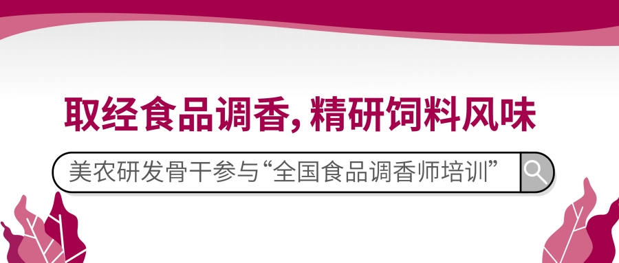 取经食品调香，精研饲料韵味｜ng电子游戏研发骨干参加“全国食品调香师培训”
